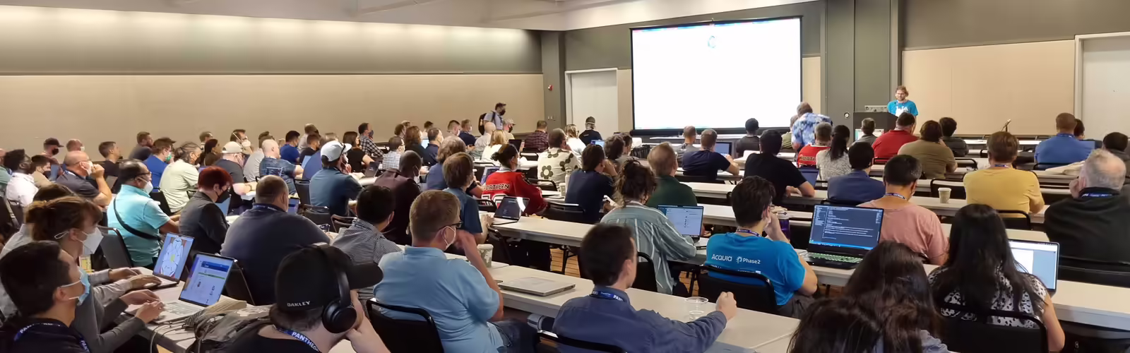 DrupalCon Pittsburgh 2023 - Audience at Nick's Session