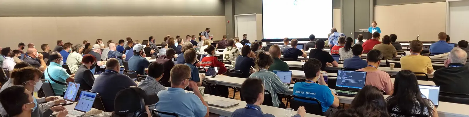 DrupalCon Pittsburgh 2023 - Audience at Nick's Session