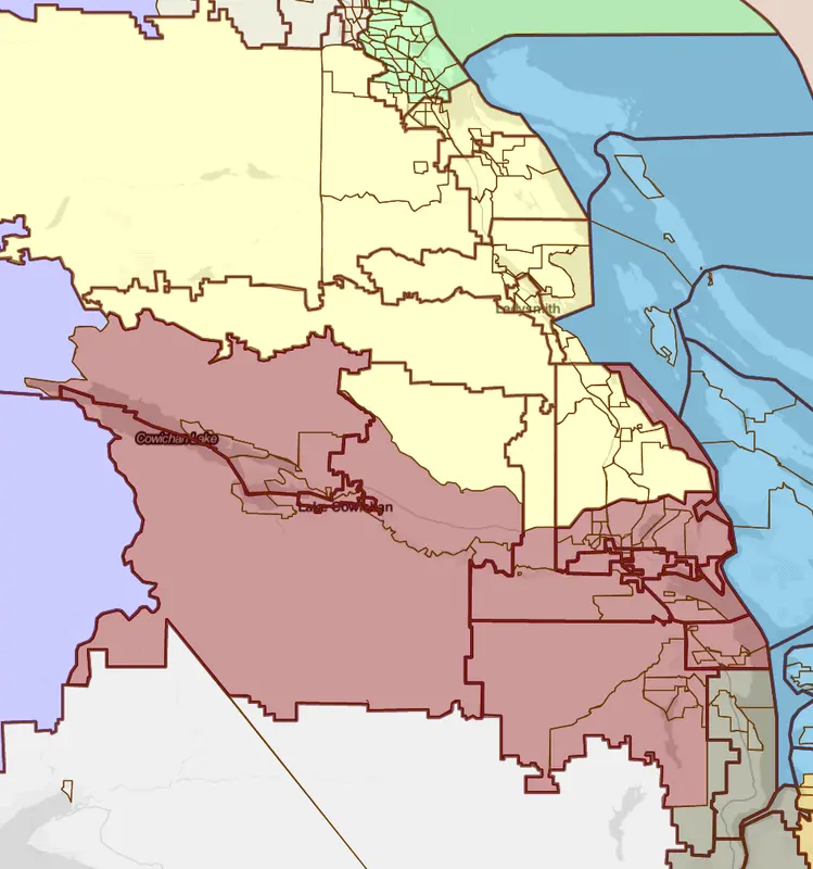 Proposed Cowichan Valley borders.