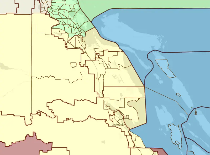 Proposed Nanaimo North Cowichan boundaries